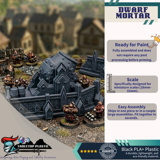 Dwarven Artillery Emplacement Objective for Fortress Defense