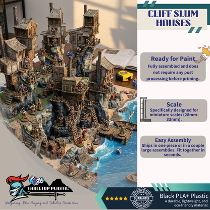 Saltmere Cliff Slum Houses