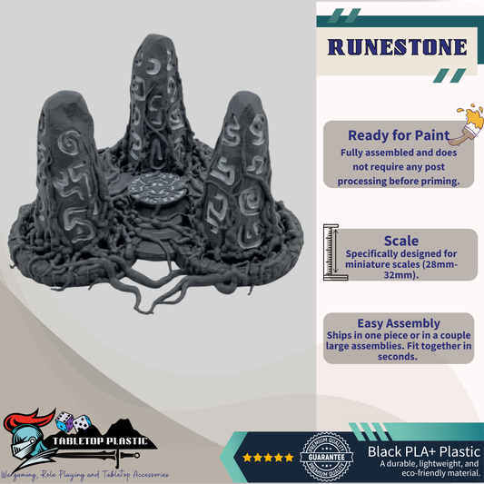 Druidic Standing Stone Runestones