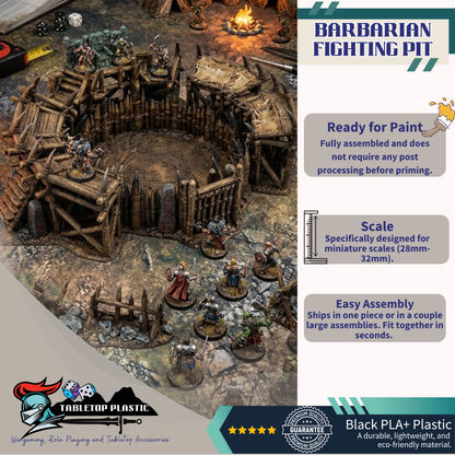 Aeterna Barbarian Fighting Pit