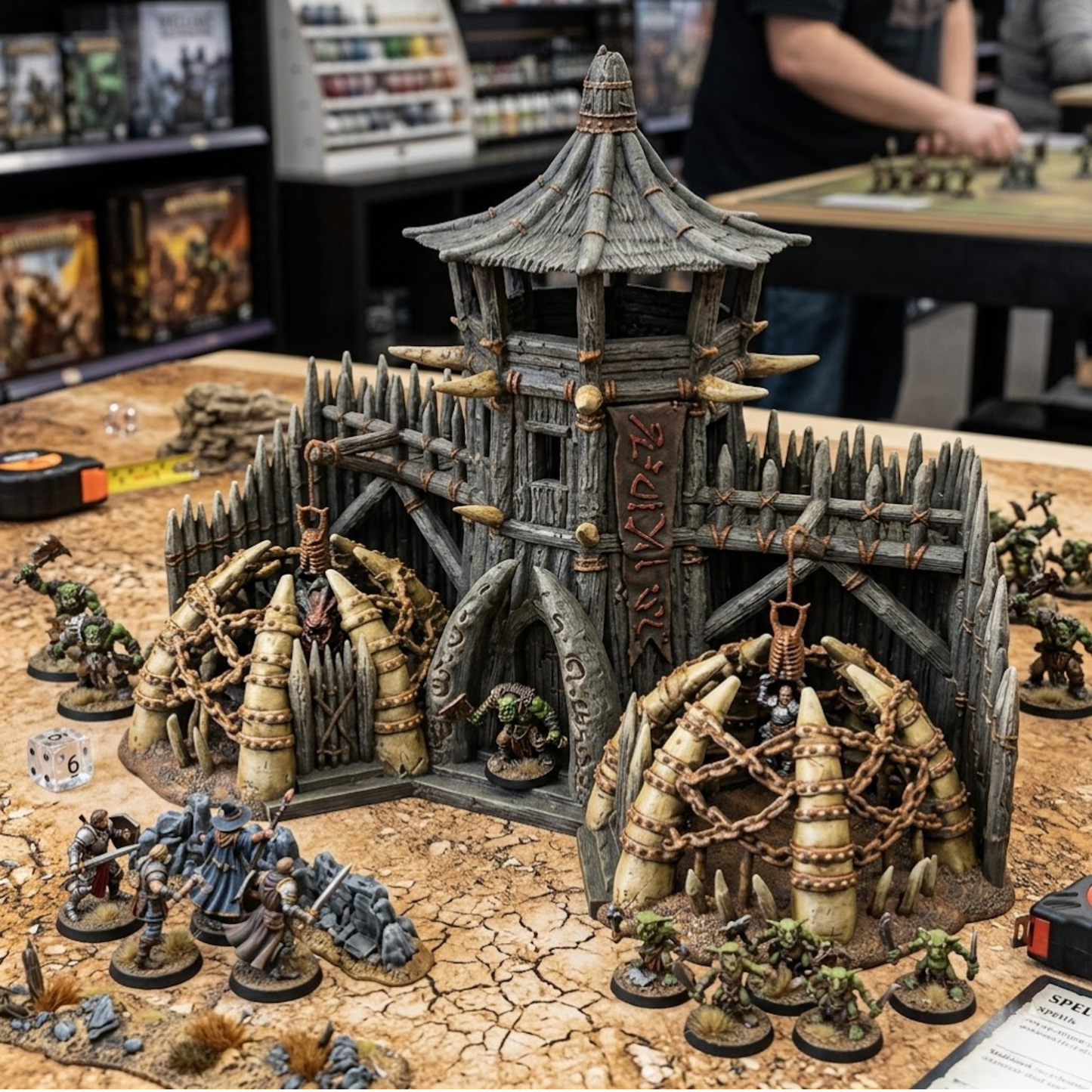 Skullcrag Orc Beast Cages
