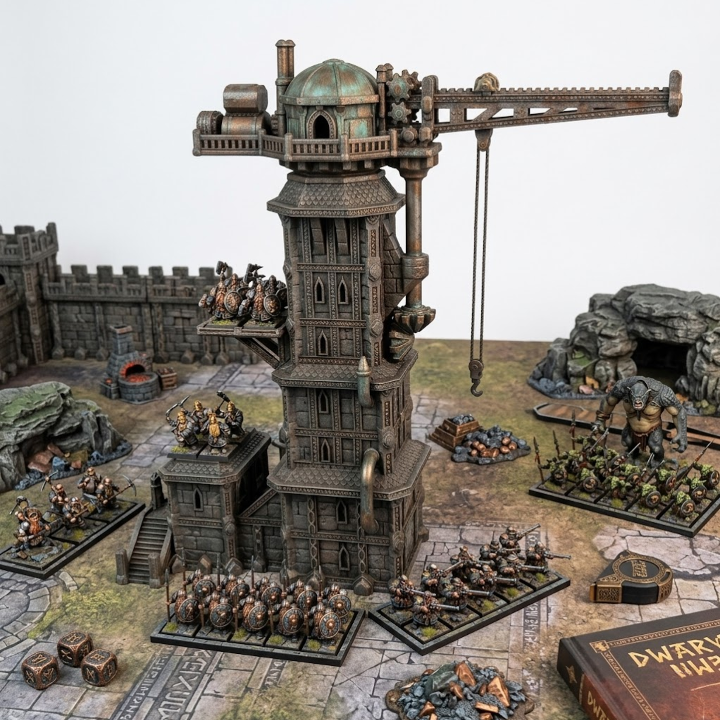 Karak Varnok Dwarf Crane Tower