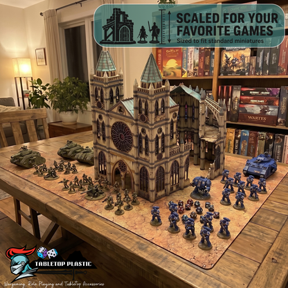 Grand Cathedral Gothic Sector - Wargaming Terrain 28mm Ruins