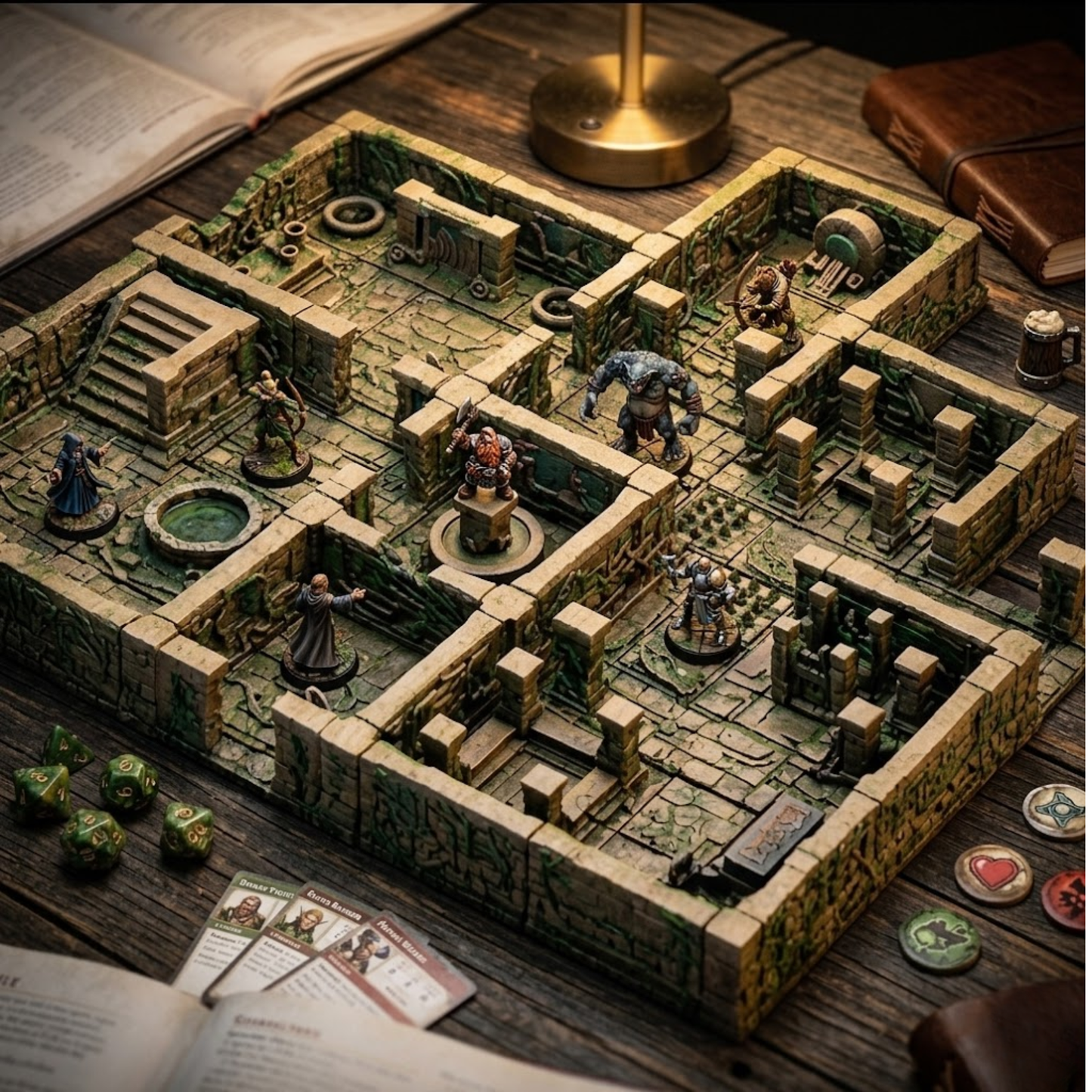 Xhotl Basin Jungle Temple Dungeon Tiles