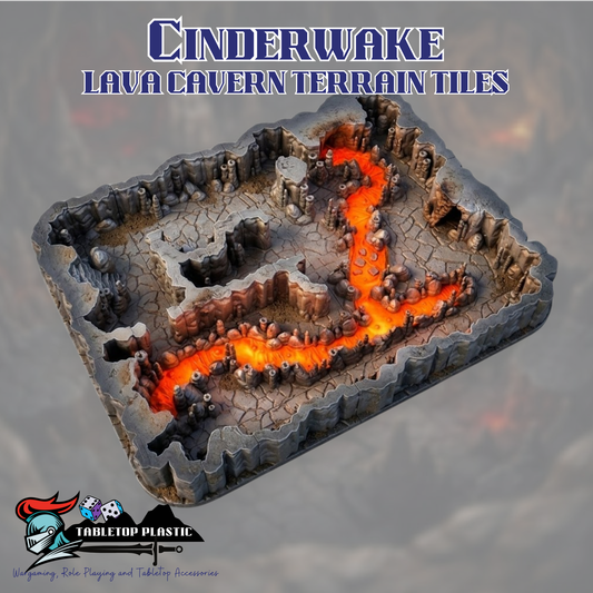 Cinderwake Lava Cavern Terrain Tiles