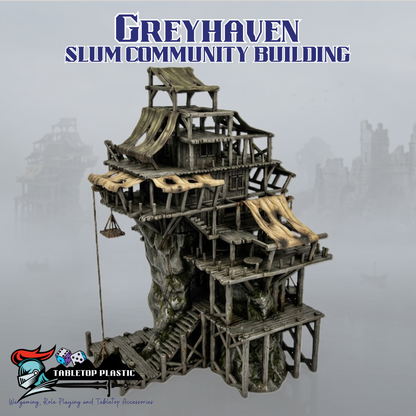 Accursed City Slum Community Building