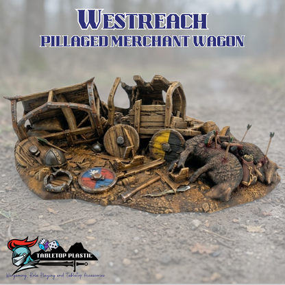 Westreach Pillaged Merchant Wagon