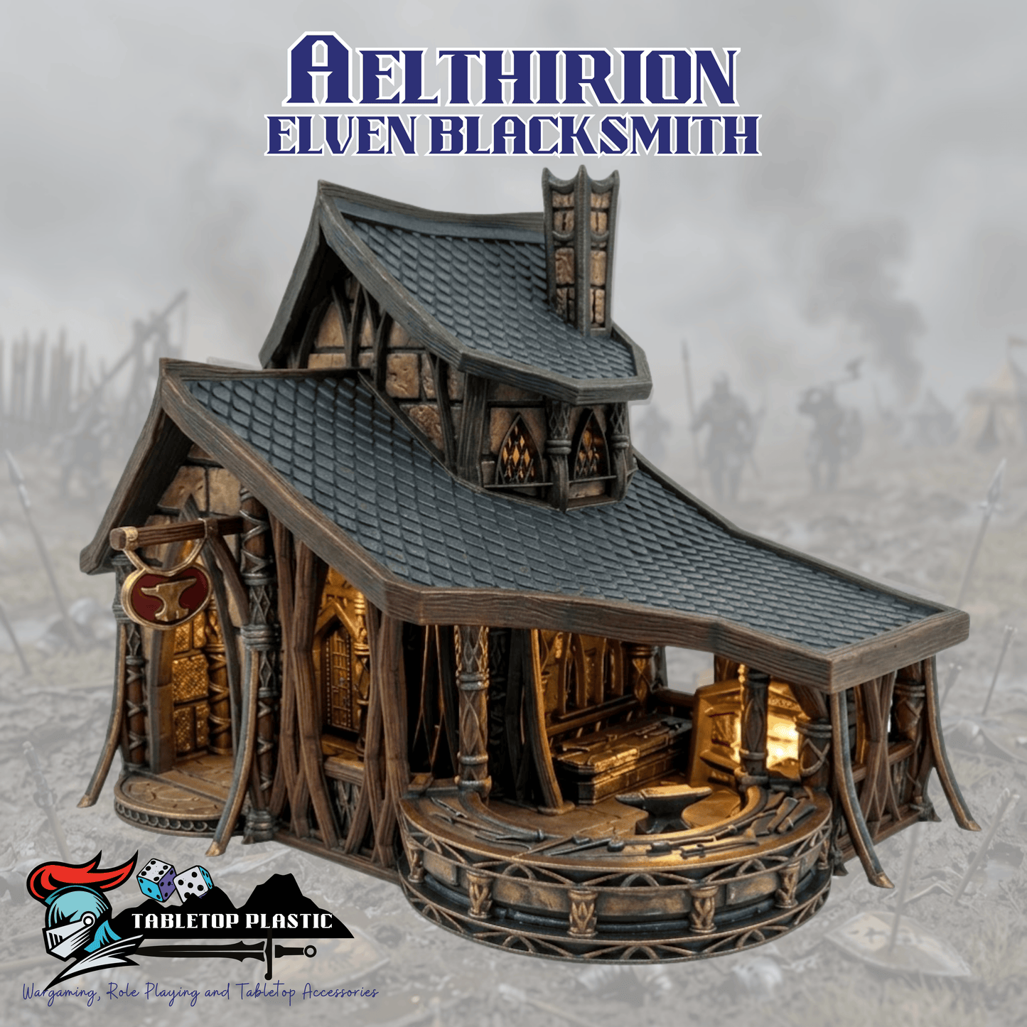 Aelthirion Elven Blacksmith