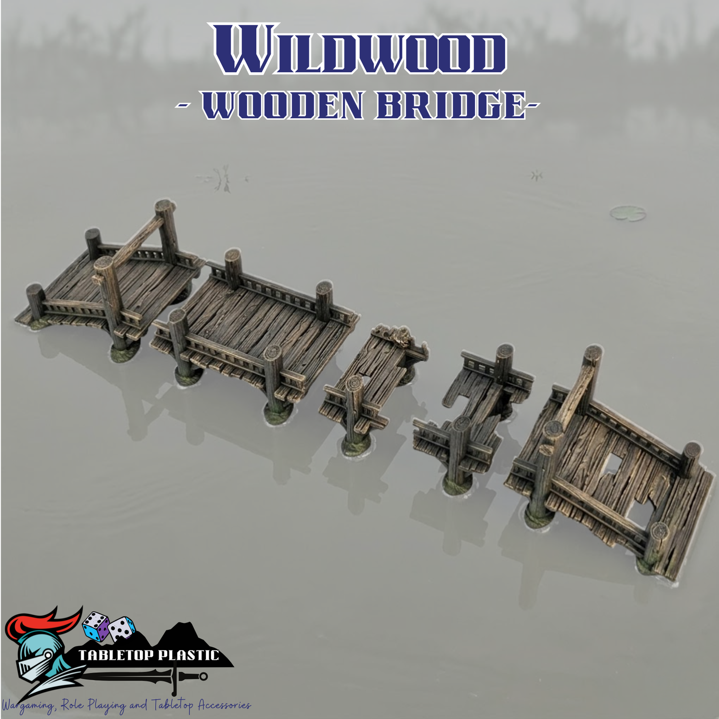 Modular Wooden Bridge Terrain