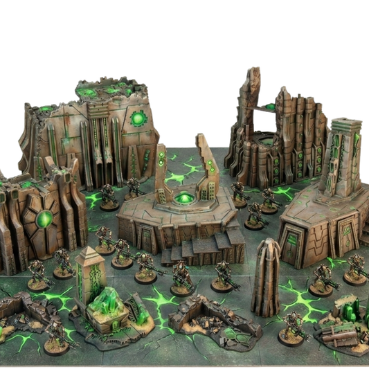 Tomb World Terrain Full Set: Davonis Necron 40k terrain 28mm