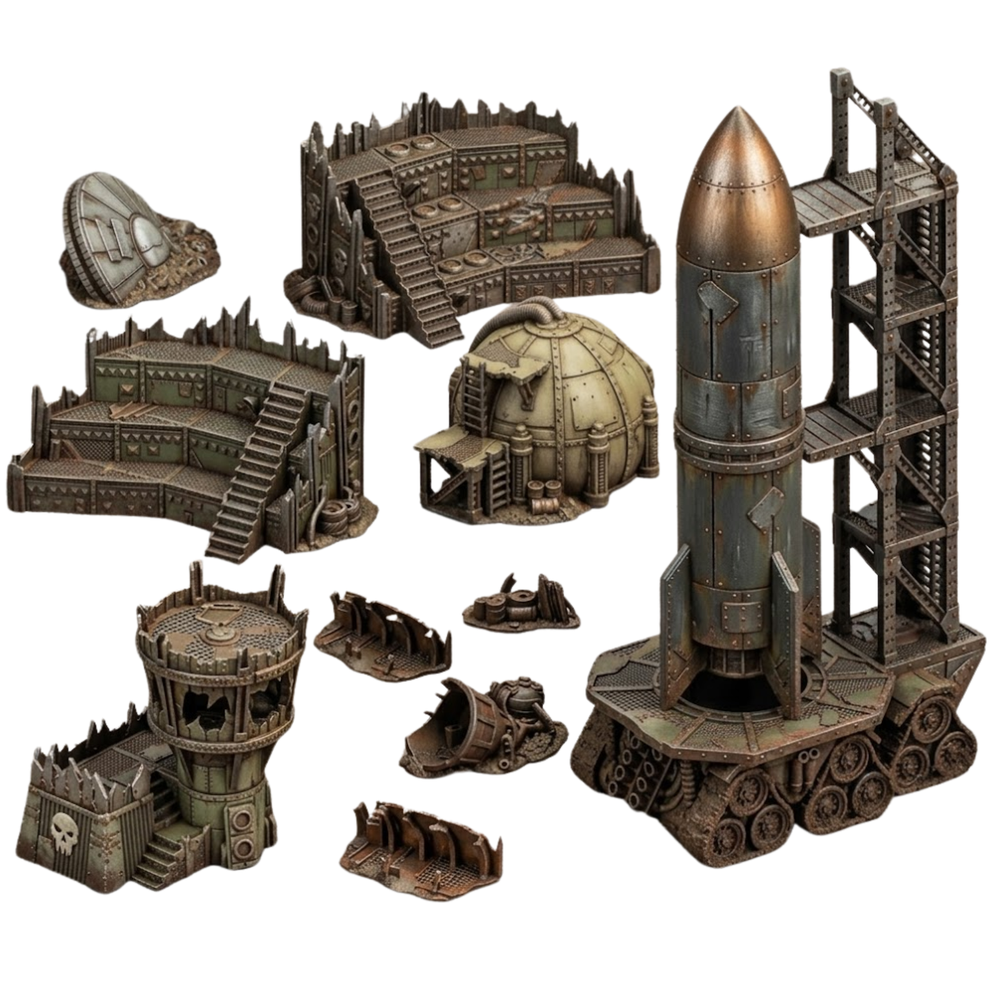Scrapworld Wreckers, Scrap Rocket Launch Site Set