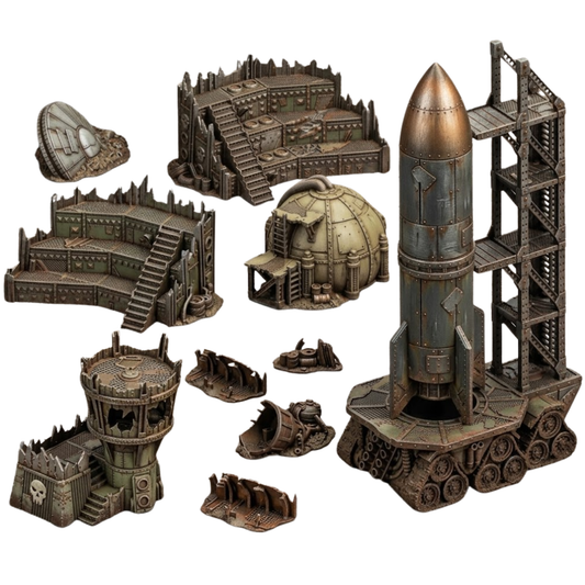 Scrapworld Wreckers, Scrap Rocket Launch Site Set