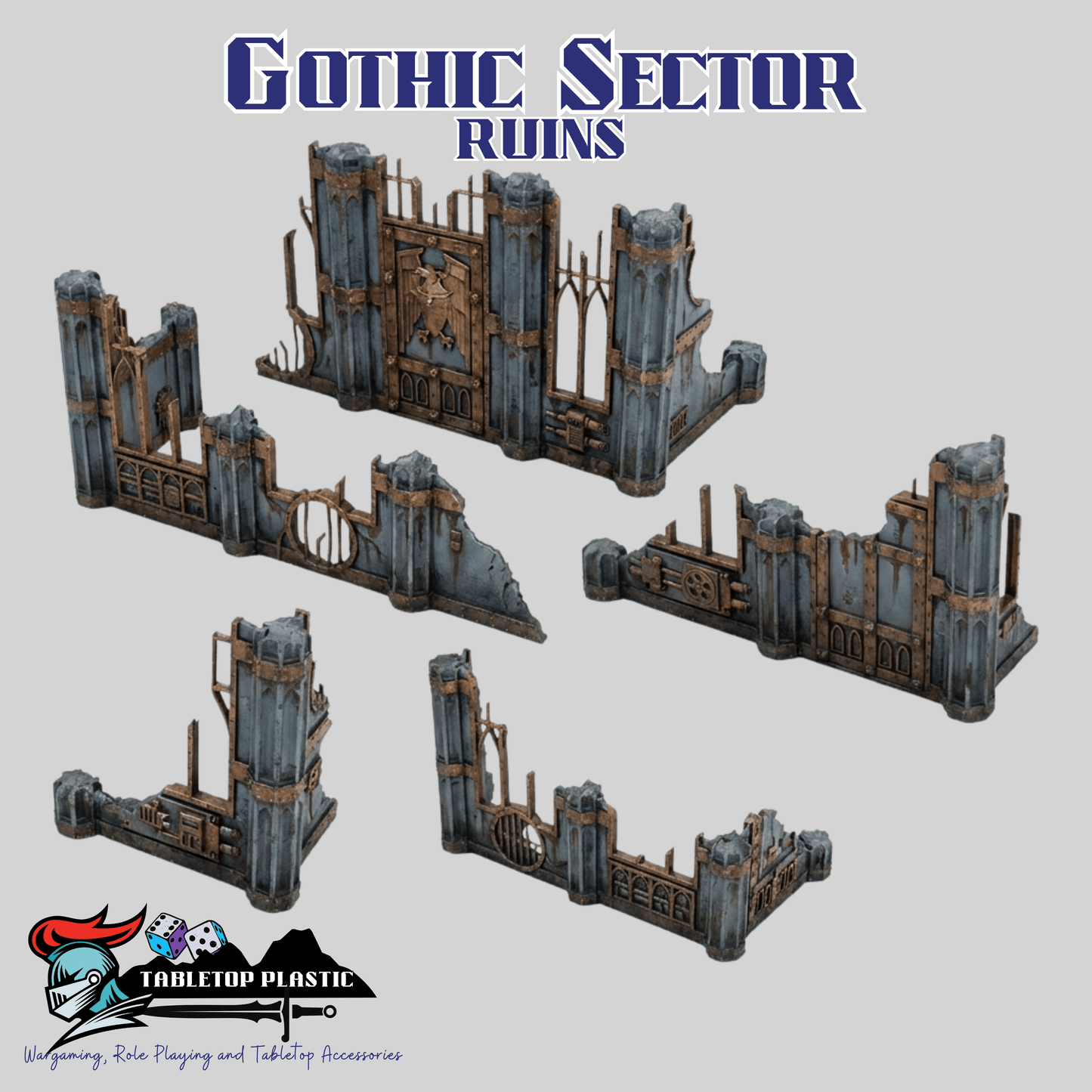 Gothic Sector Ruins Scatter Set