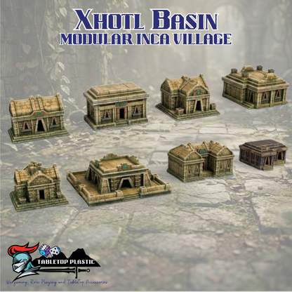 Xhotl Basin Modular Inca Village