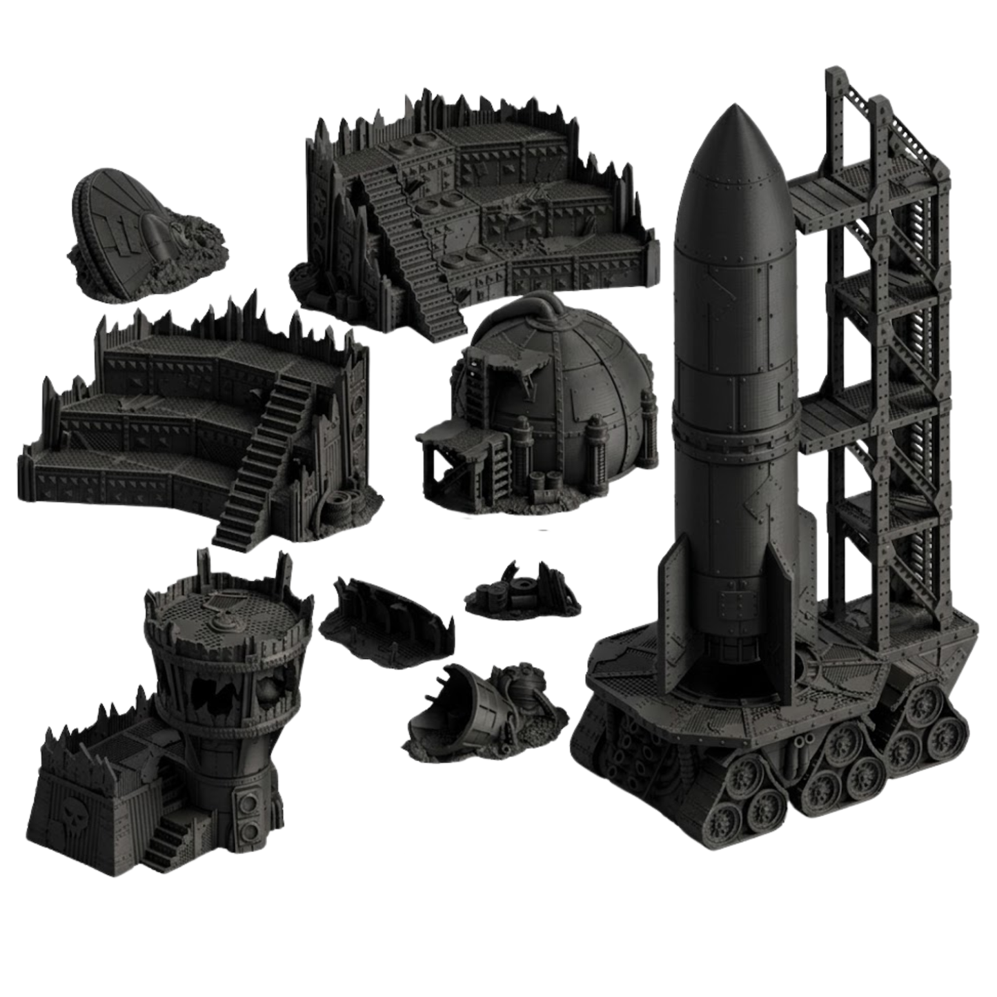 Scrapworld Wreckers, Scrap Rocket Launch Site Set