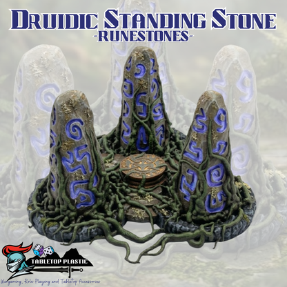 Druidic Standing Stone Runestones