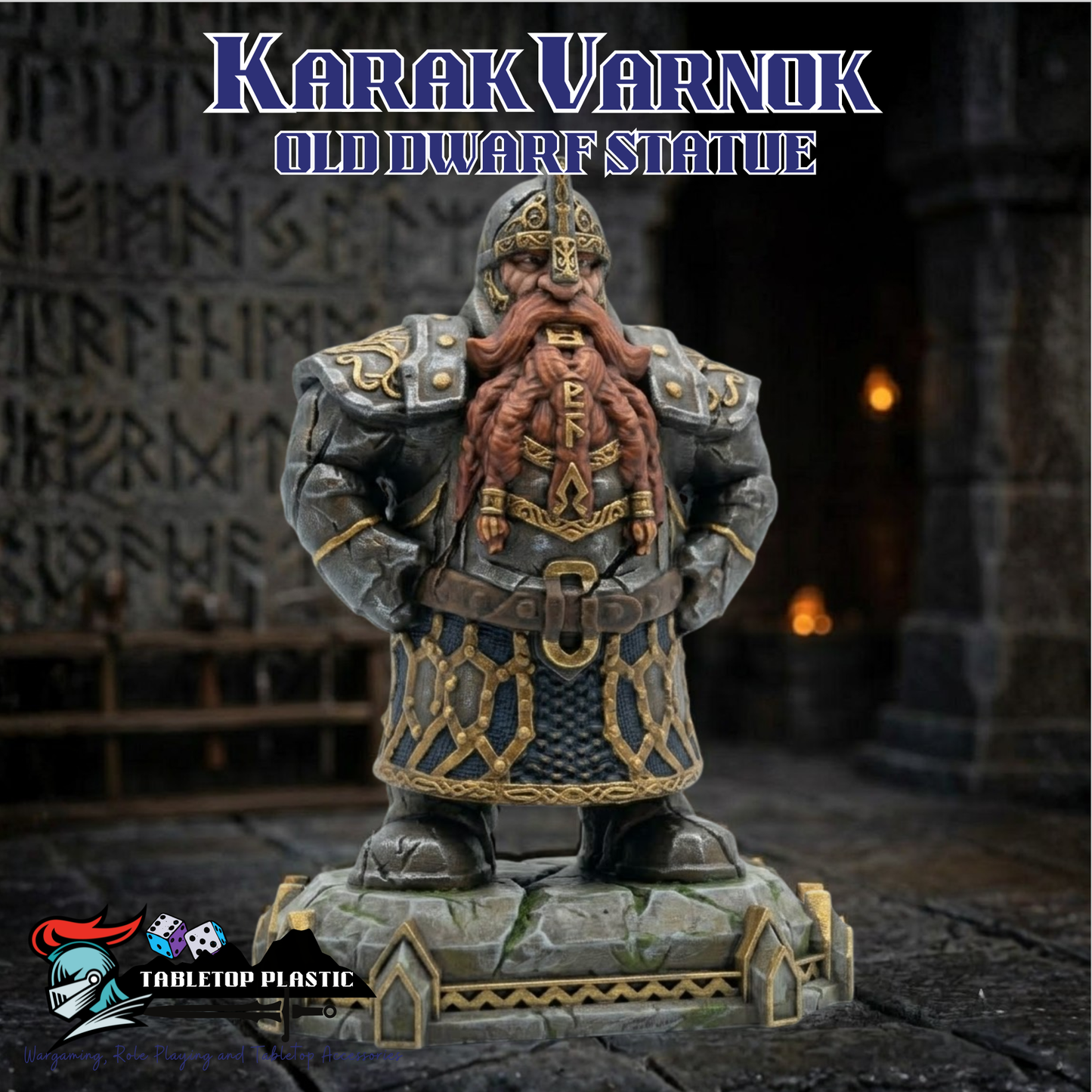 Karak Varnok Old Dwarf Statue
