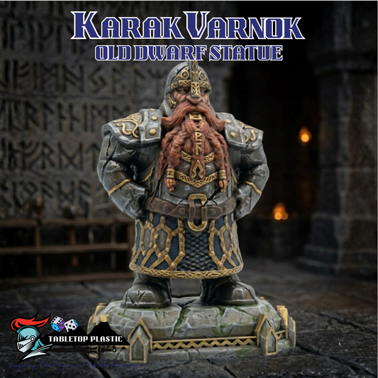 Karak Varnok Old Dwarf Statue