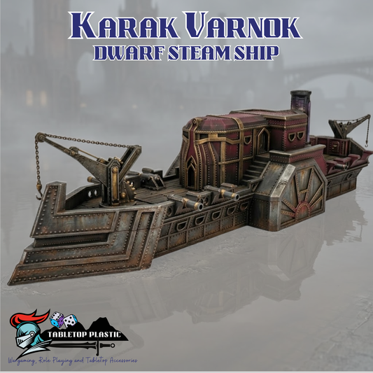 Karak Varnok Dwarf Steam Ship