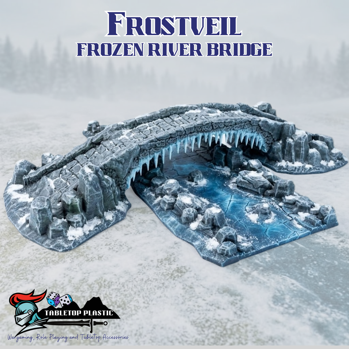 Frosthold Frozen River Bridge