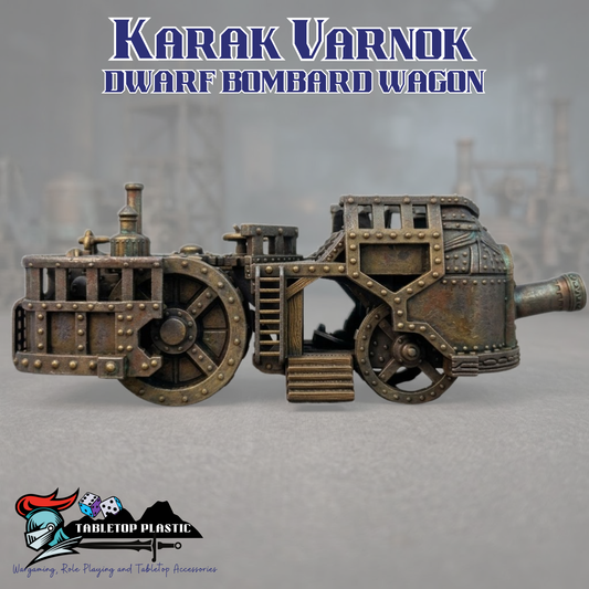 Karak Varnok Dwarf Bombard Wagon
