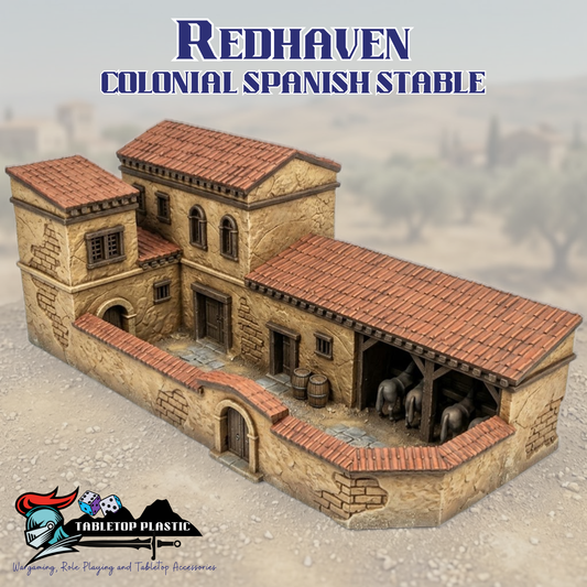 Redhaven Colonial Spanish Stable