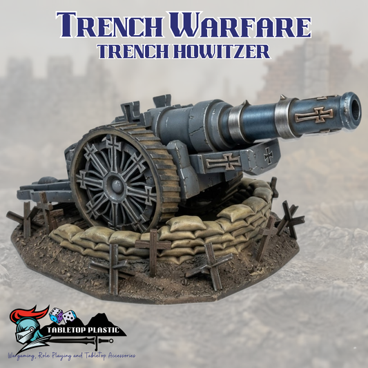 Trench Howitzer Artillery Emplacement