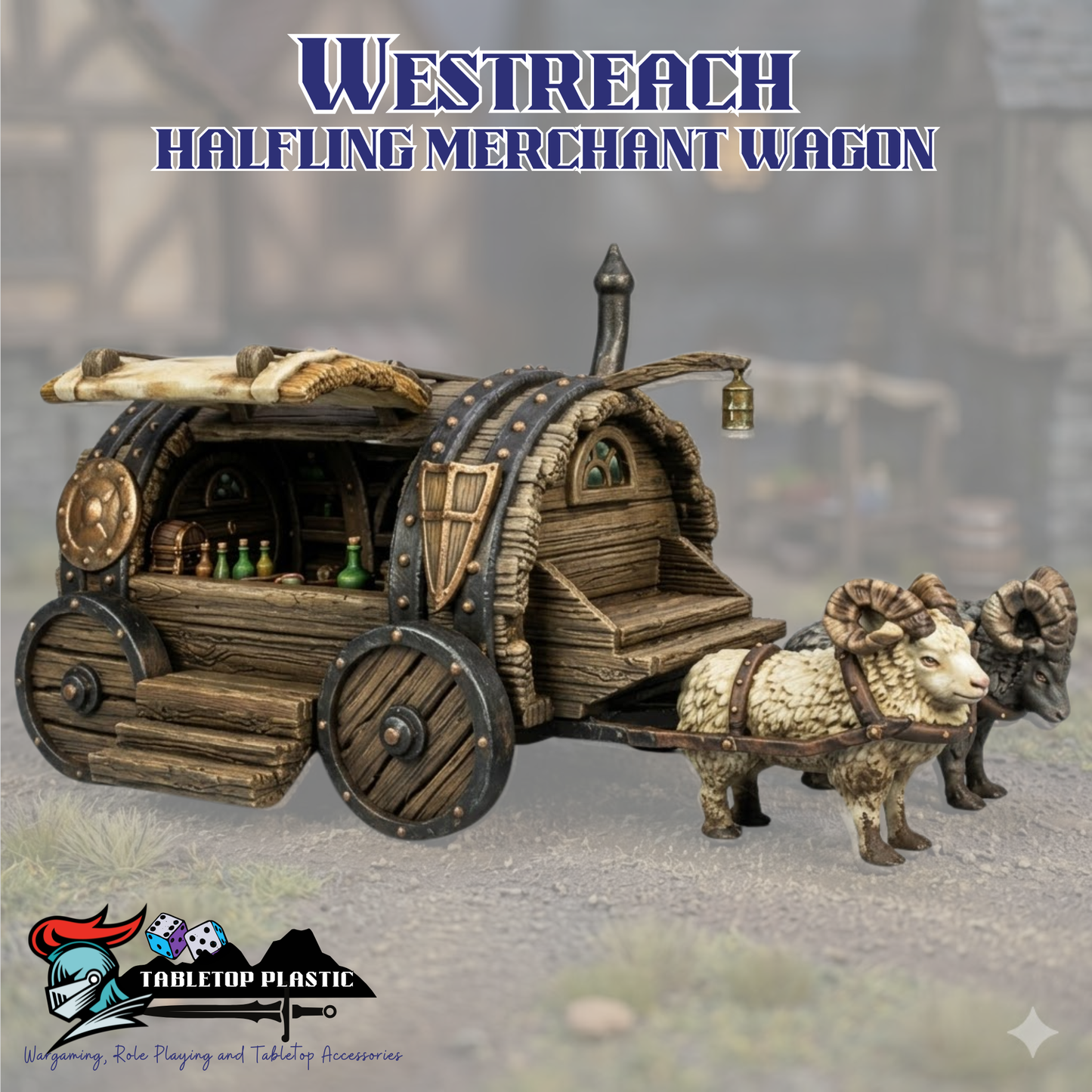 Westreach - Halfling Merchant Wagon