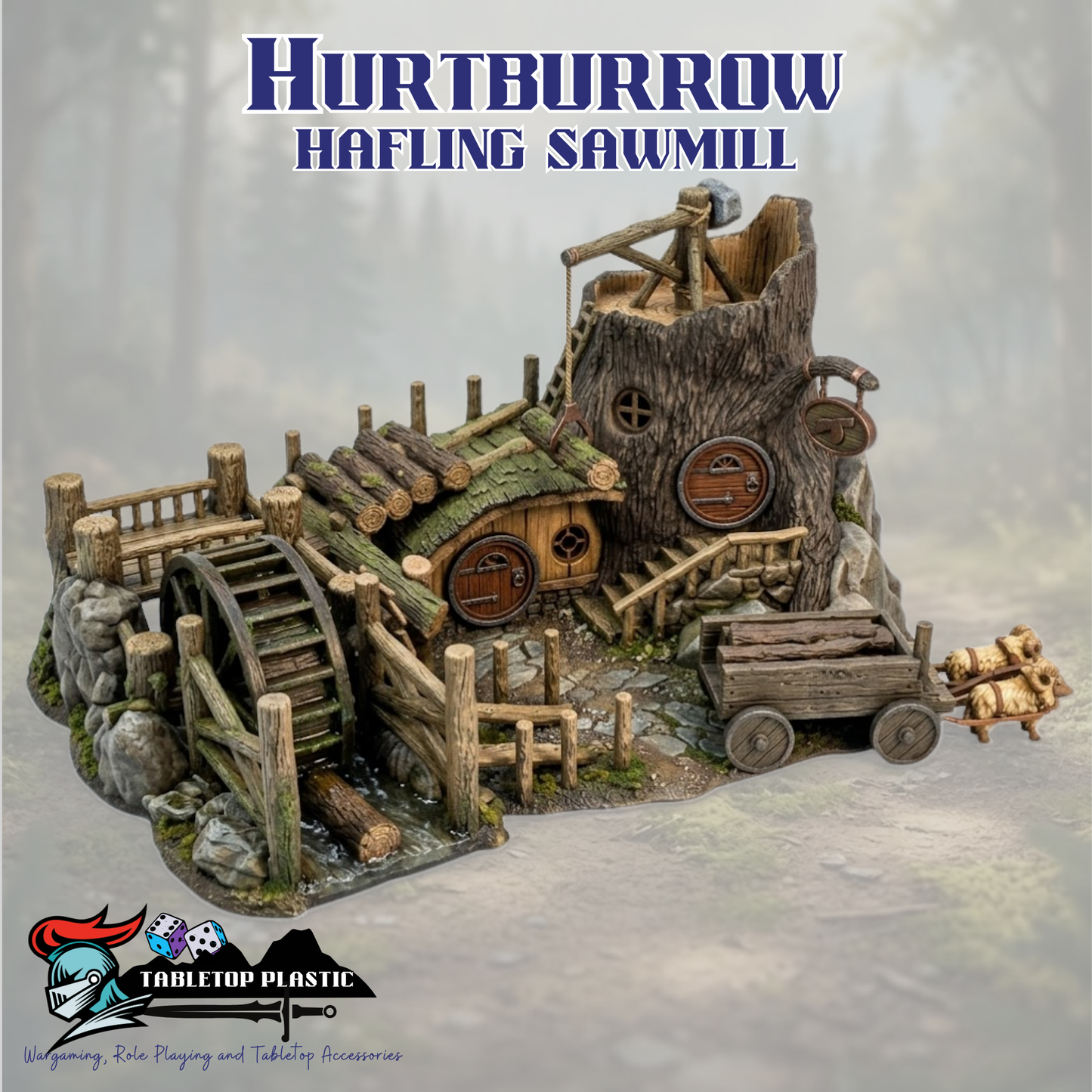Halfling Villiage Halfling Sawmill