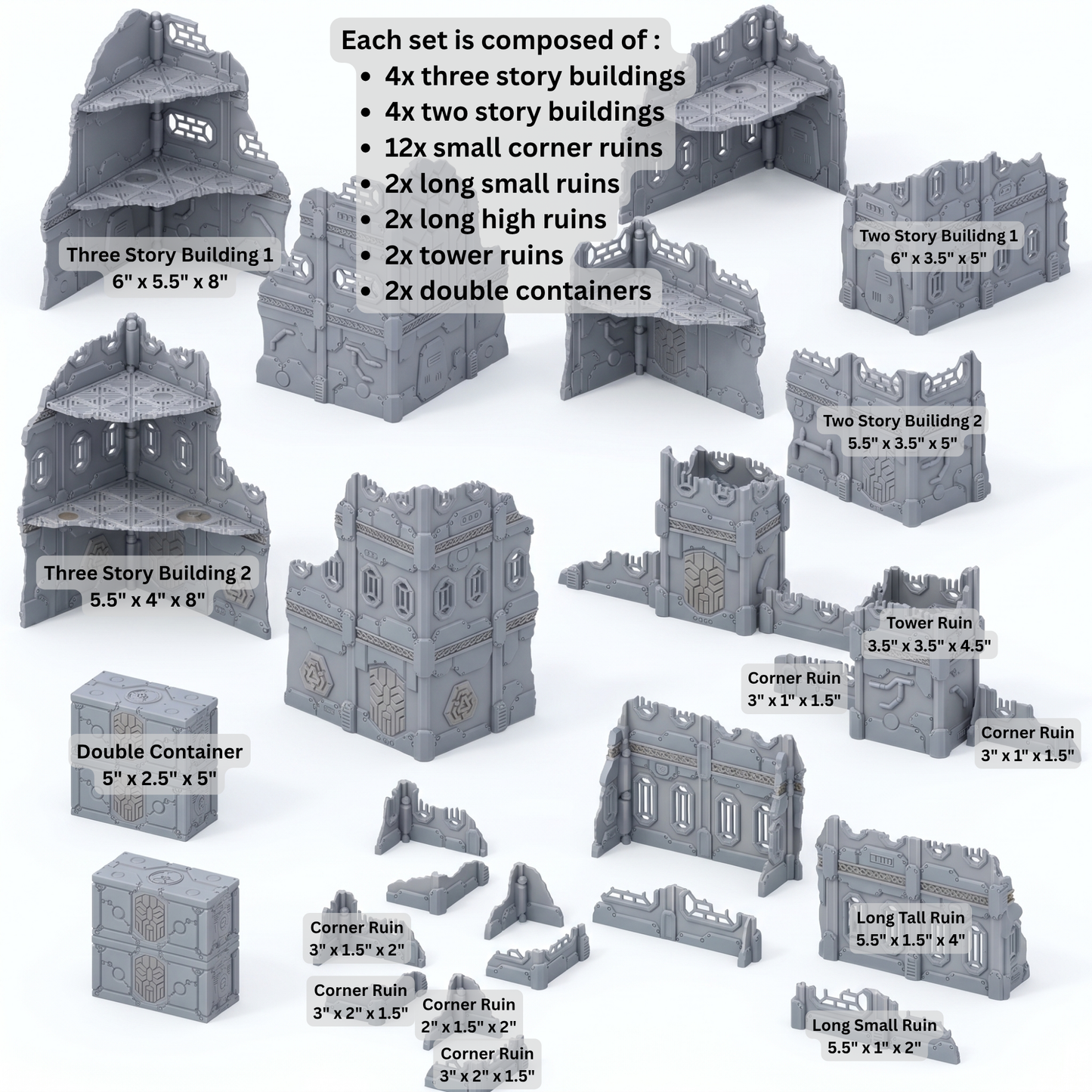 Space Dwarf 11th Edition Foldable Terrain