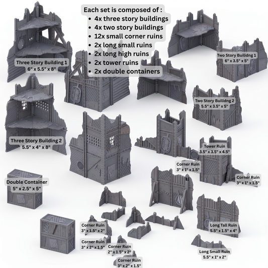 Greenskin Foldable Ruins - Black