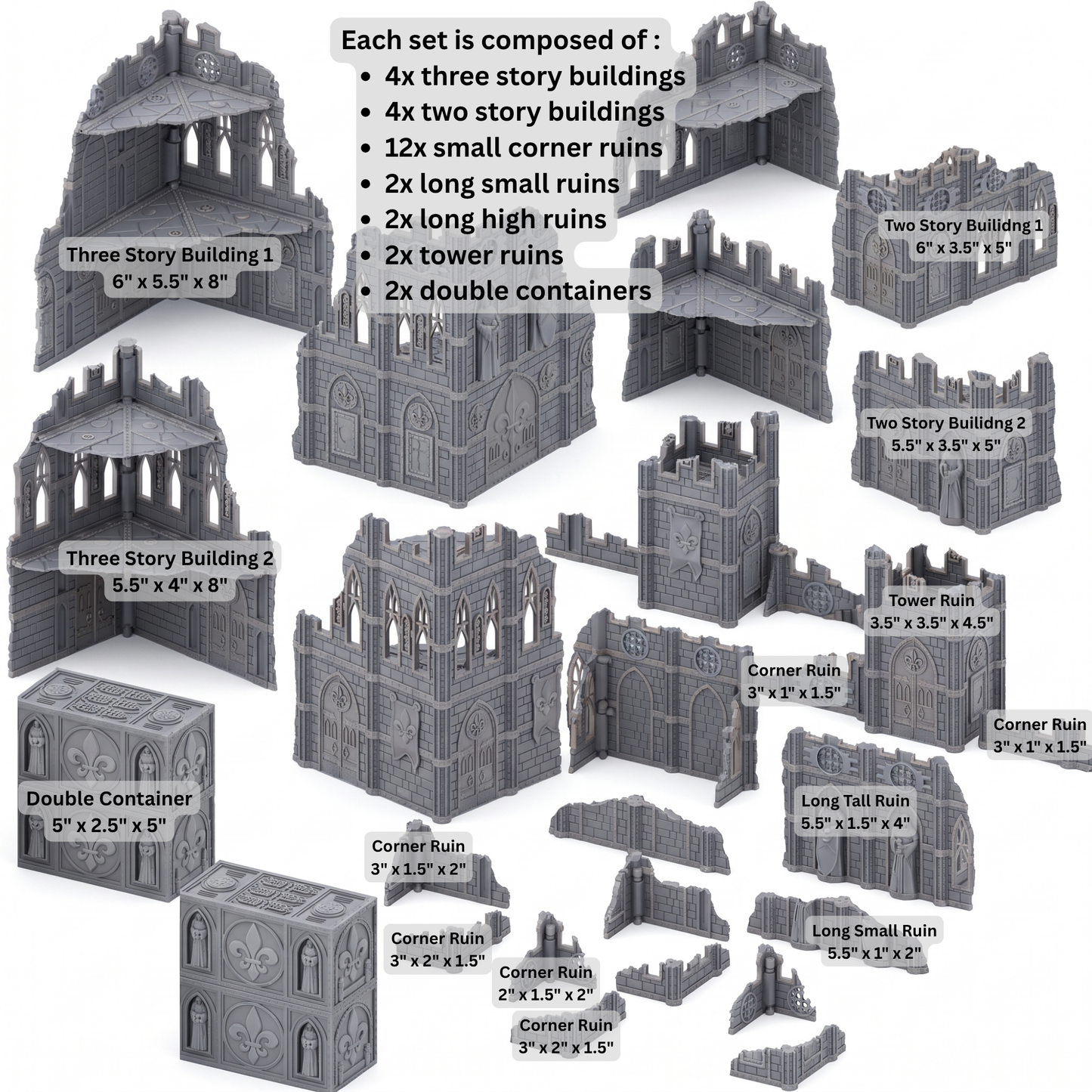 Battle Nun 11th Edition Foldable Terrain