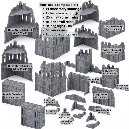 Battle Nun Foldable Ruins - Black