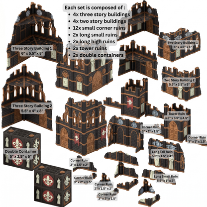 Battle Nun Full Color 11th Edition Foldable Terrain