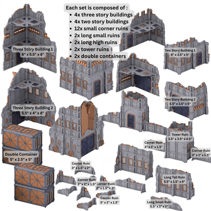 Armored Full Color 11th Edition Foldable Terrain