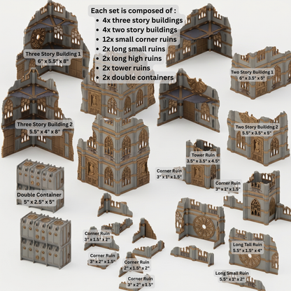 Gothic Full Color 11th Edition Foldable Terrain