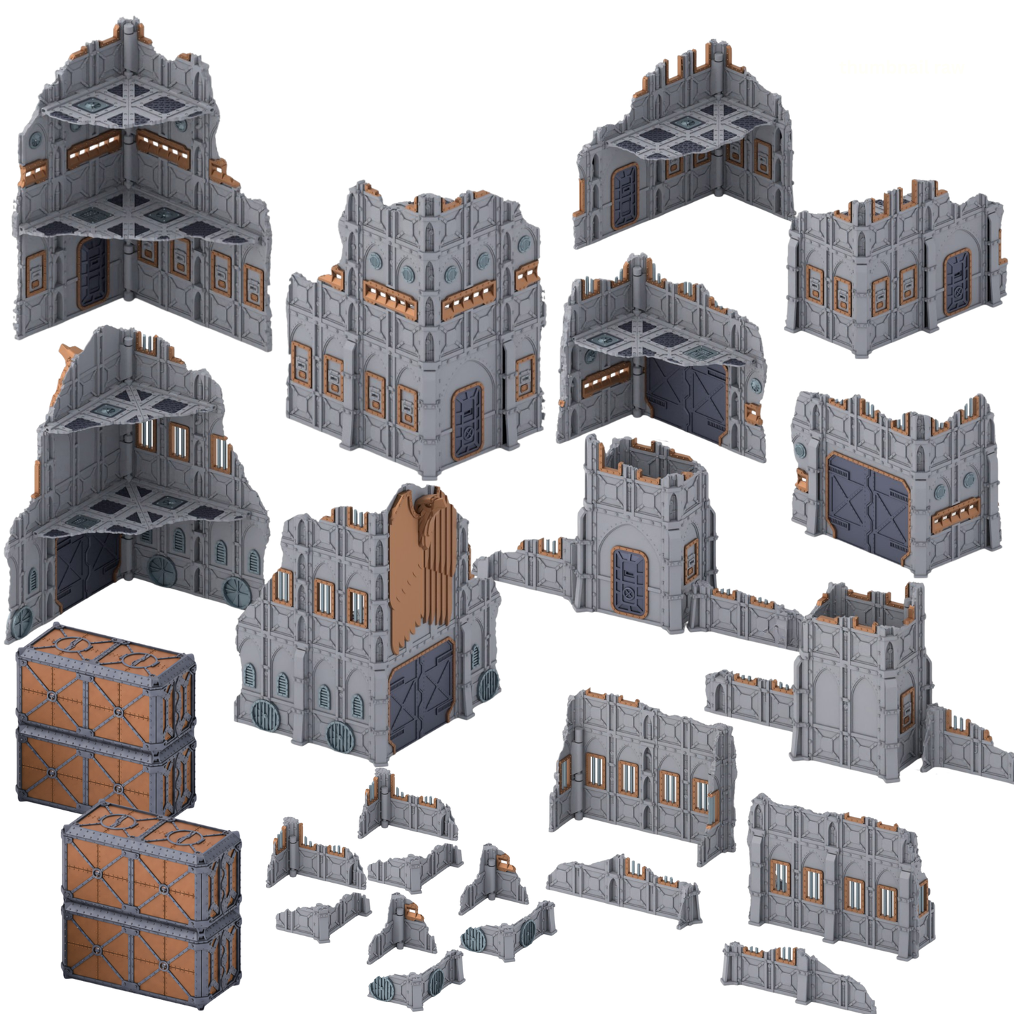 Armored Full Color 11th Edition Foldable Terrain