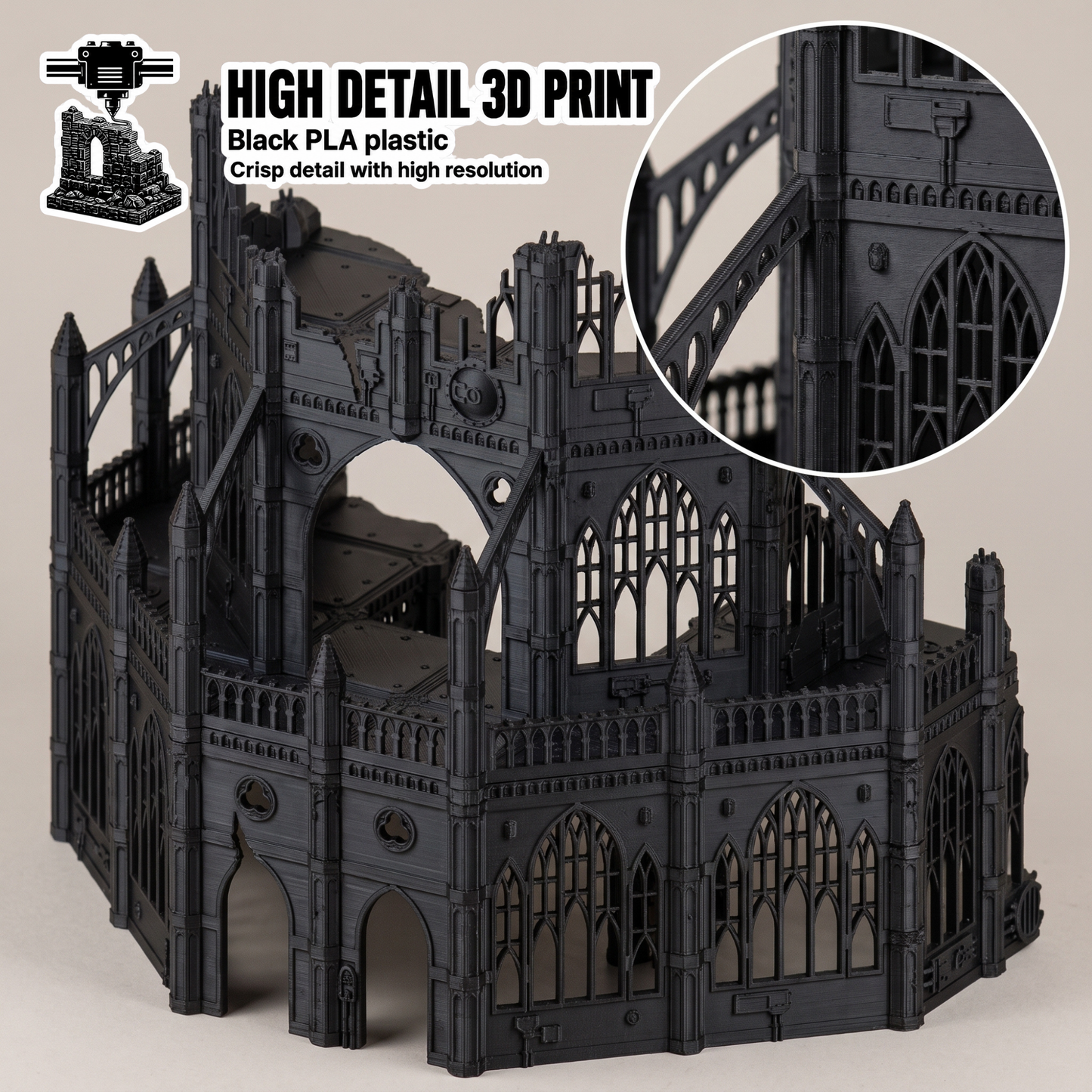 Great Arcanum Gothic Sector - Wargaming Terrain 28mm Ruins