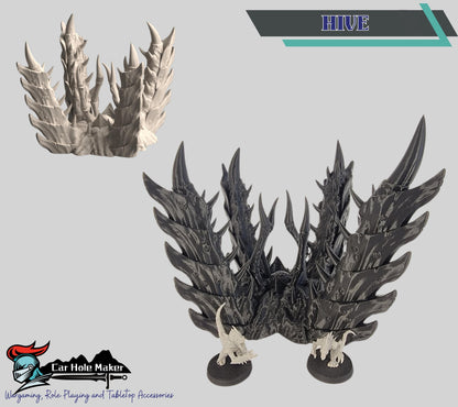 Sci-Fi Terrain – Alien World Ruins & Bioform Cover for RPGs and Skirmish Play | Compatible with Narrative & Competitive 28mm Games