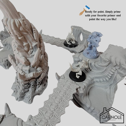 The Hive Kill Team Terrain – Xenos-Themed Alien Terrain Kit for 28mm Skirmish Missions and Tactical Bio-Play Environments