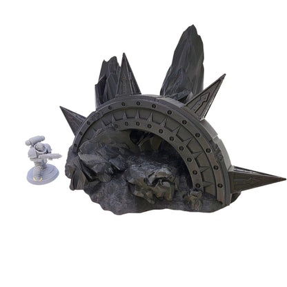 Sanguis: Crimson Anomaly - Dark Powers Fortress Tabletop ROCKS.  Wasteland/ Ruins / Chaos/ Grimdark