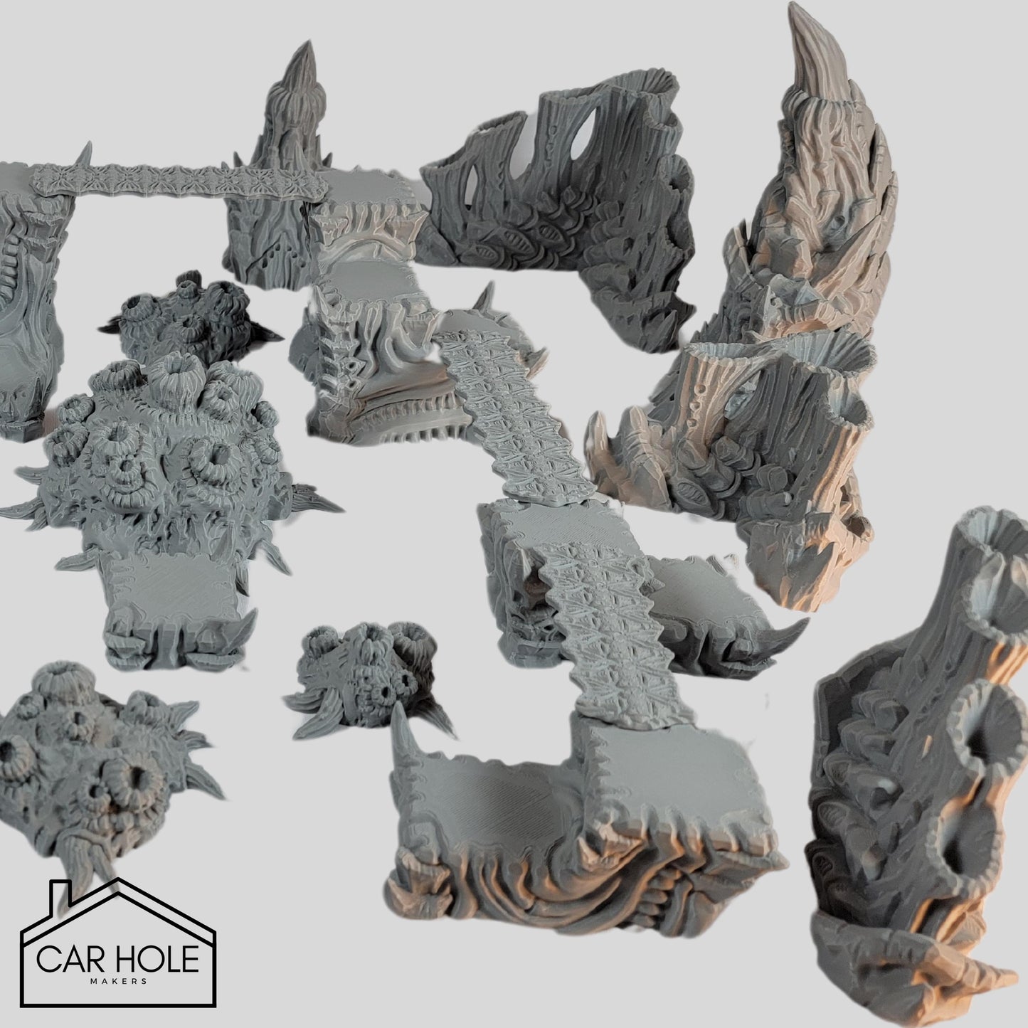 The Hive Kill Team Terrain – Xenos-Themed Alien Terrain Kit for 28mm Skirmish Missions and Tactical Bio-Play Environments
