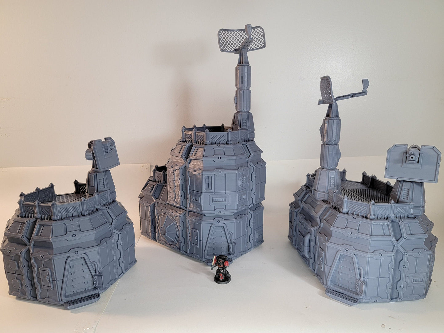 Space Dwarf Mining Colony: Tabletop Terrain Bundle RPG & Wargame Scenery