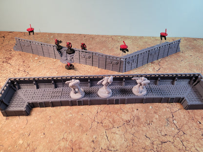 Trench Line for Miniature War Games