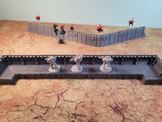 Trench Line for Miniature War Games