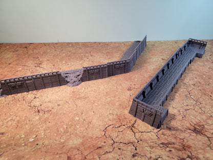 Trench Line for Miniature War Games