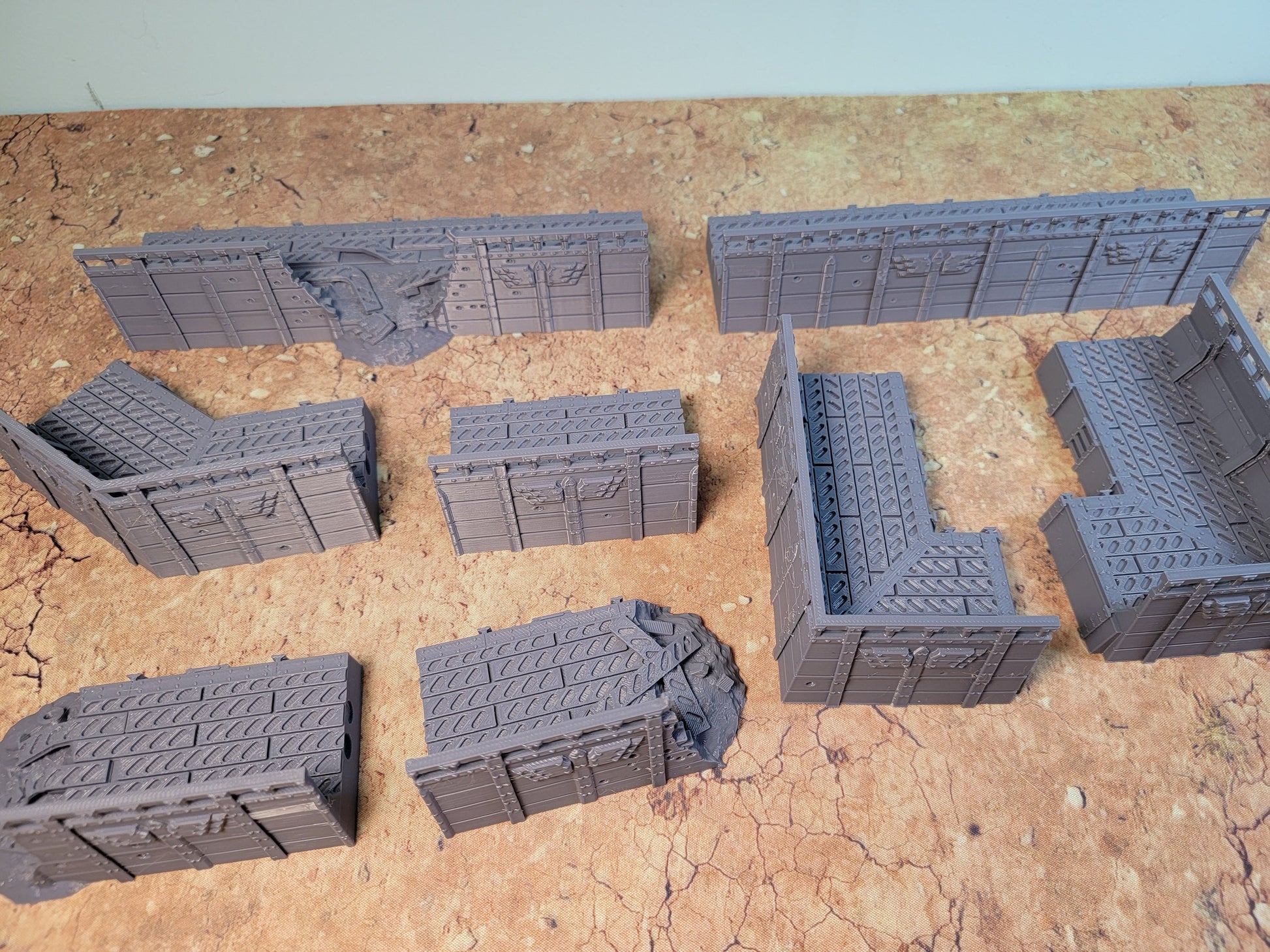 Trench Line for Miniature War Games