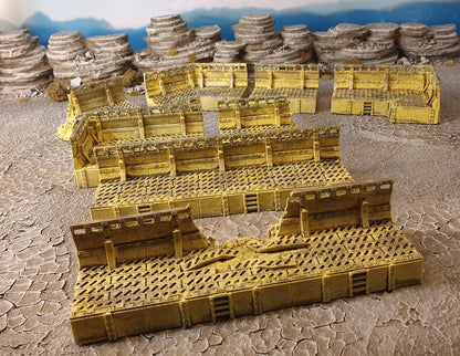 Trench Line for Miniature War Games