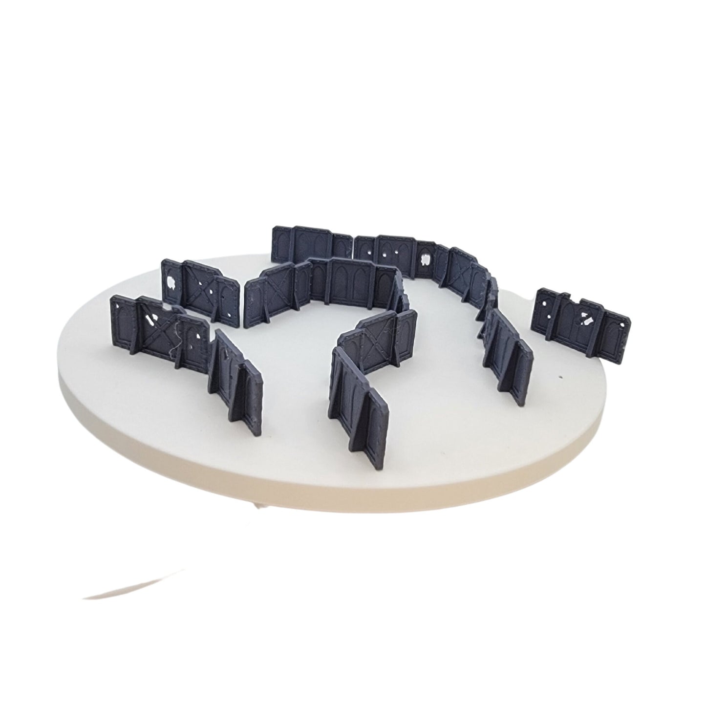 Scatter Barricade Set - Tabletop Terrain for Wargames, 3D-Printed, 28mm Scale
