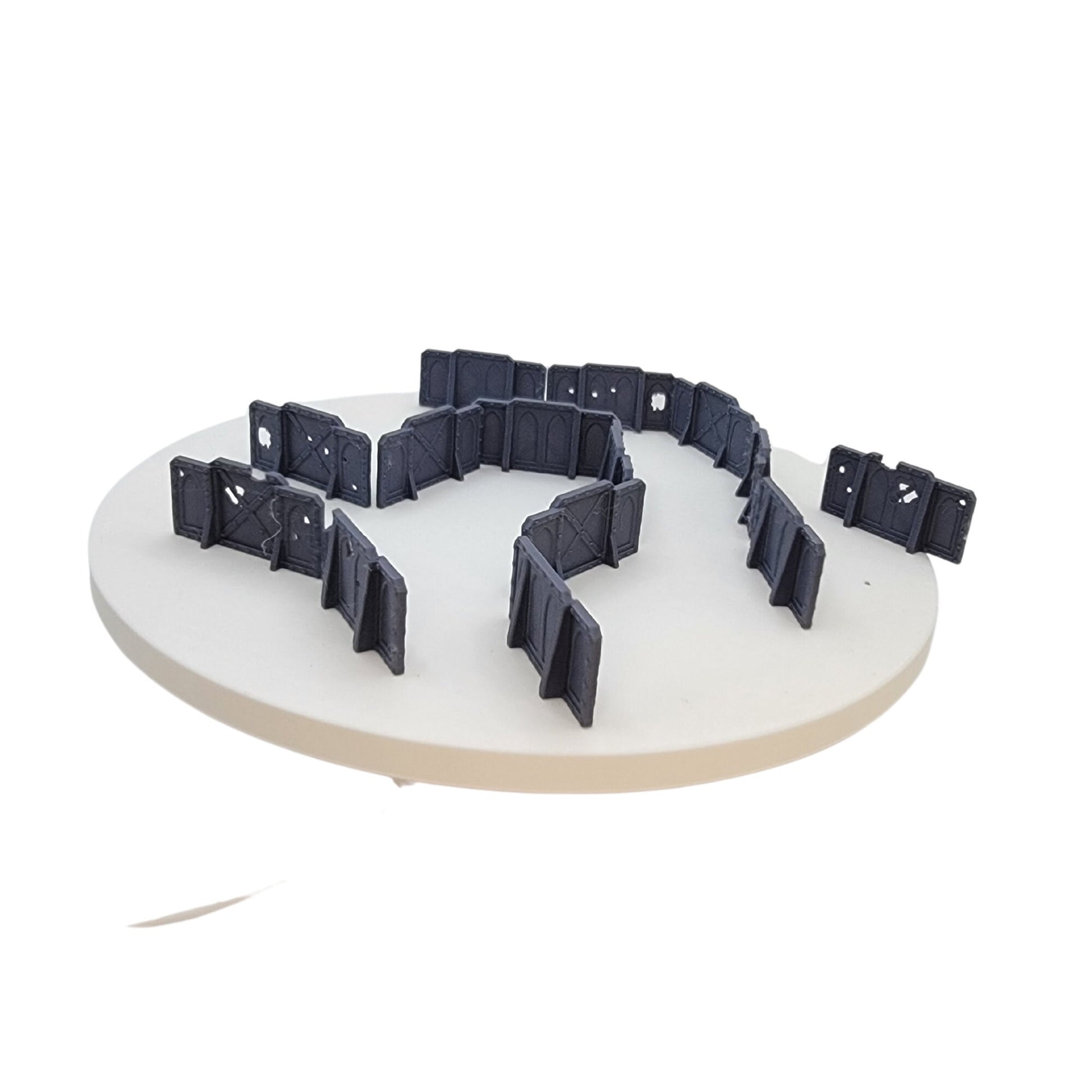 Scatter Barricade Set - Tabletop Terrain for Wargames, 3D-Printed, 28mm Scale